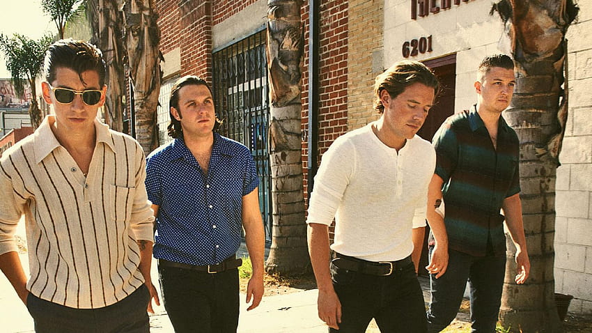Arctic Monkeys annonce les dates américaines pour les émissions de disques, Arctic Monkeys 2018 Fond d'écran HD