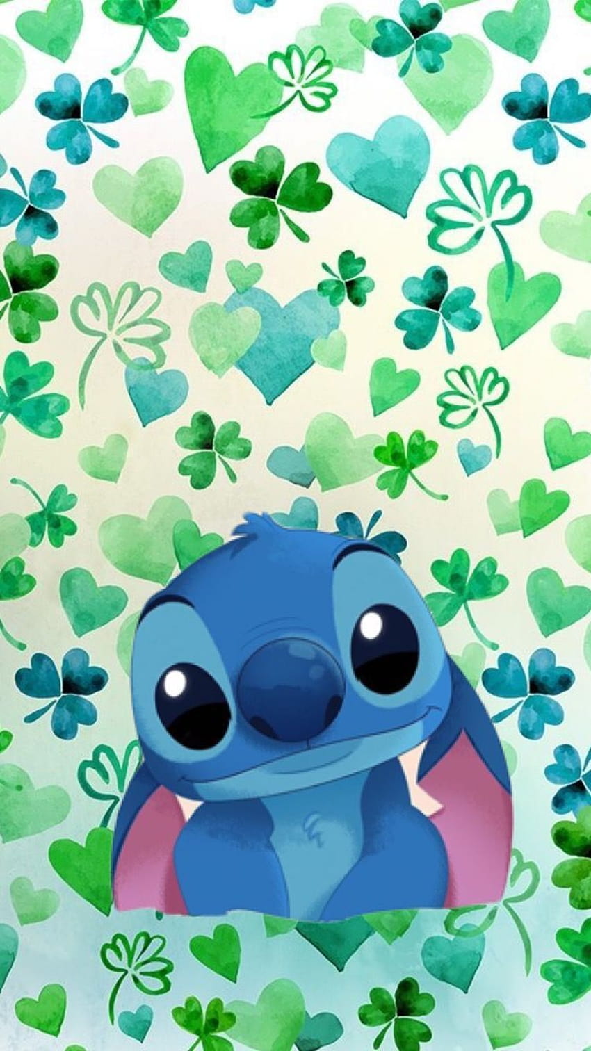 St. Patrick Day Stitch, St. Patricks Day Disney HD-Handy-Hintergrundbild