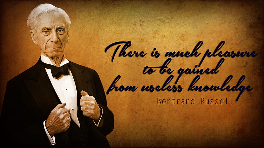 Bertrand Russell by NY2theC HD wallpaper