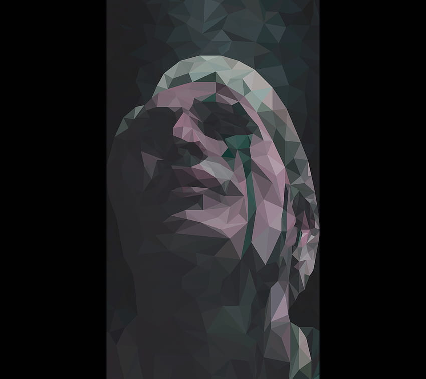 I made a Low Poly phone of Mads Mikkelsen in Death, death stranding HD wallpaper