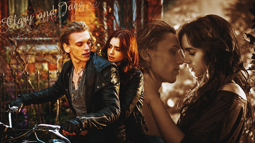 Clary and Jace, jace herondale HD wallpaper