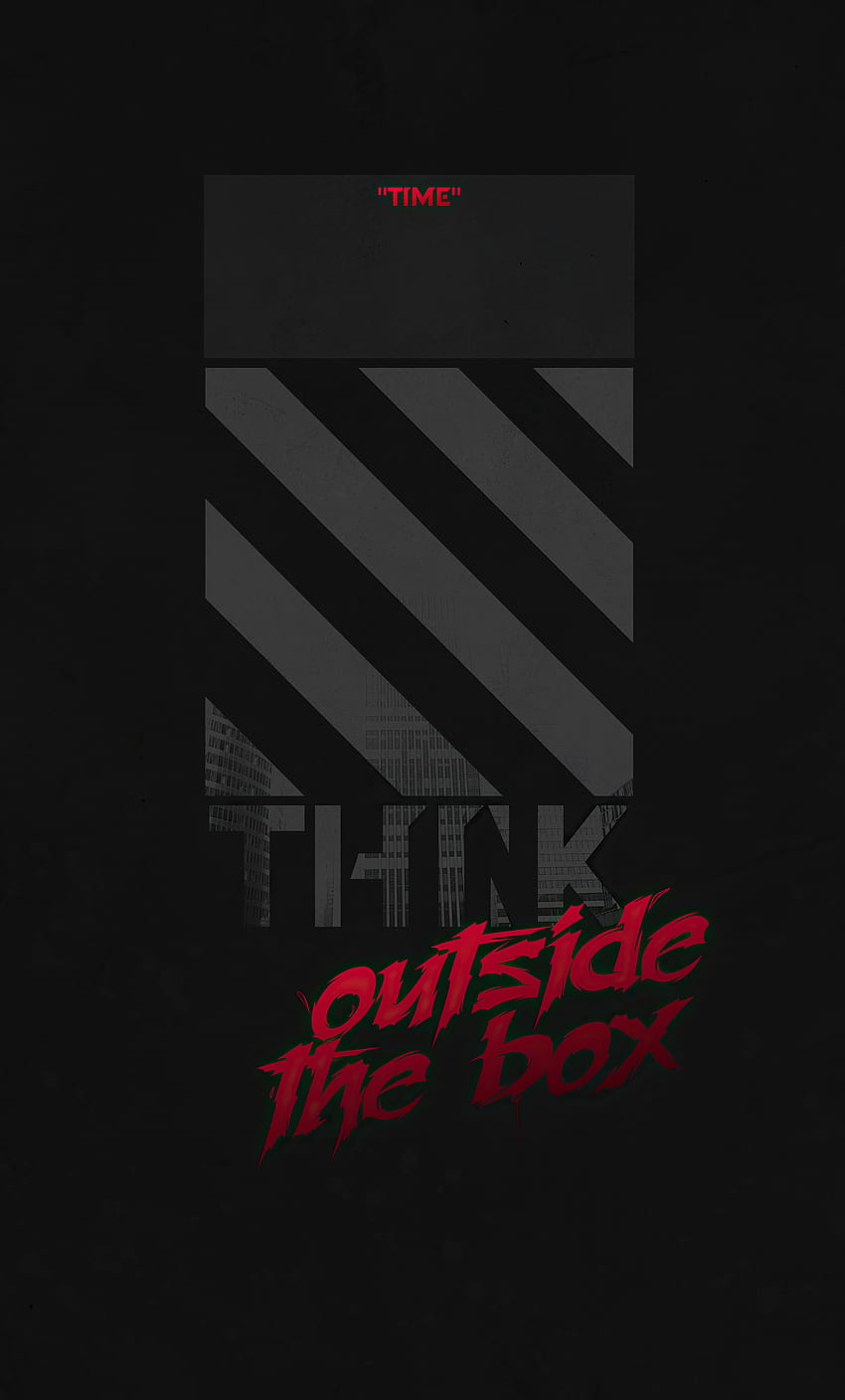1280x2120 Think Outside Box Minimal iPhone , Backgrounds, and, think outside the box HD電話の壁紙