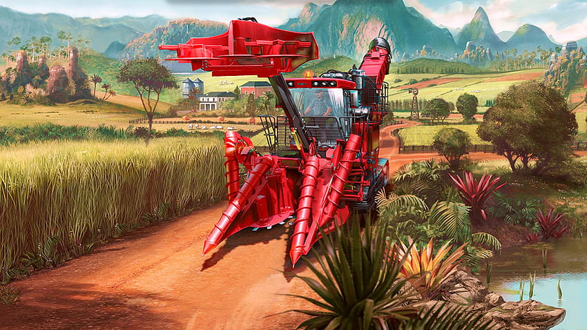 Farming Simulator 17: Platinum Edition 게임 리뷰, 농장 마스코트 HD 월페이퍼