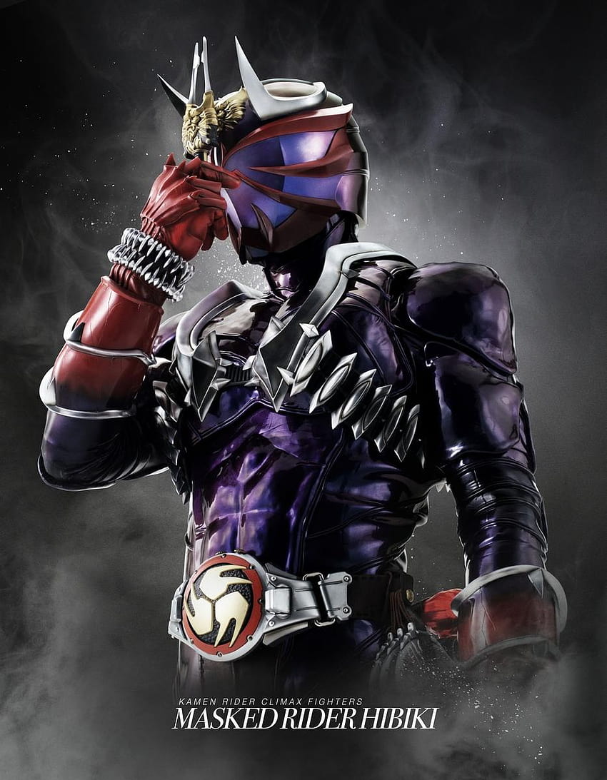 Kamen Rider Climax Fighters otrzymuje zrzuty ekranu przedstawiające zamaskowanych bohaterów, kamen rider hibiki Tapeta na telefon HD