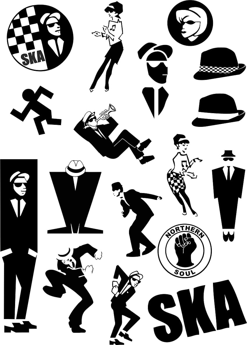 Ska founded in the 50's. Ska is a combined musical element of, ska music HD phone wallpaper