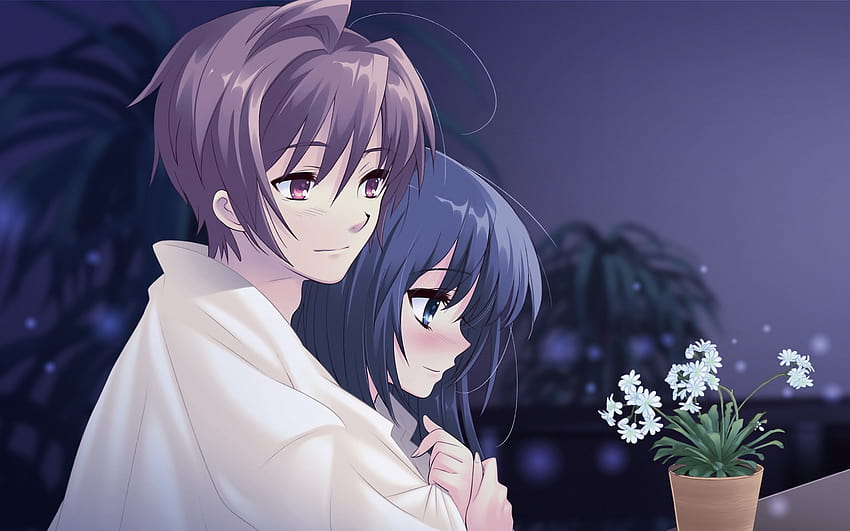 Cute Anime Couple, nightcore boys HD wallpaper | Pxfuel
