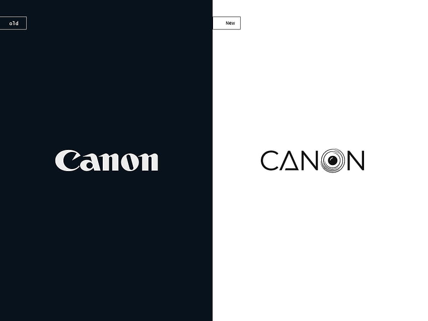 Przyszłe logo firmy Canon Koncepcja Którego najbardziej lubisz? HMQ Graphix w serwisie Dribbble Tapeta HD