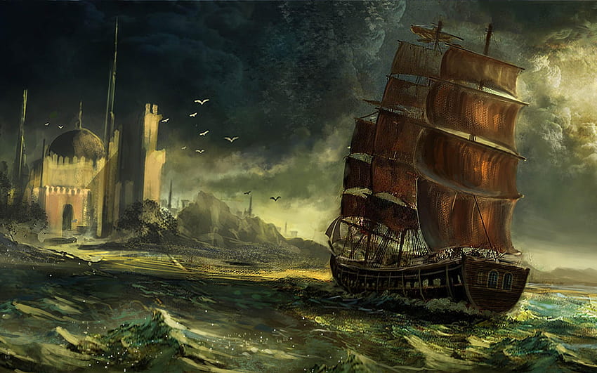 Pirate Ships , & backgrounds, ship aesthetic HD wallpaper