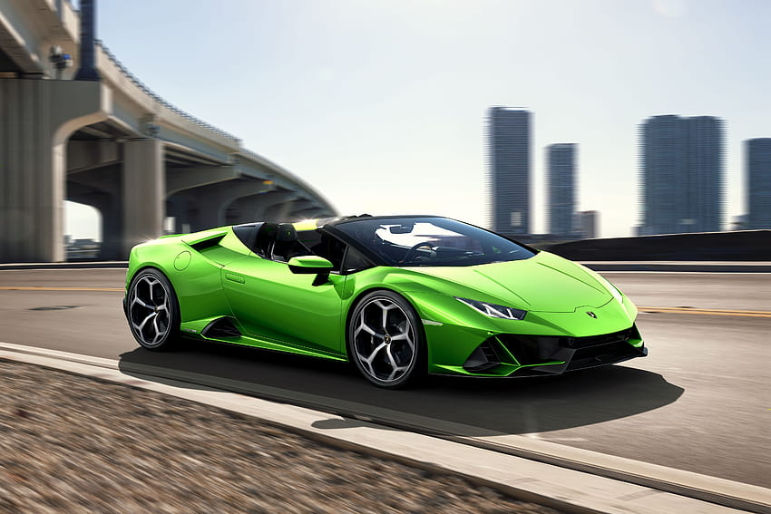 Lamborghini Won't Offer The Aventador Or Huracan With A Manual, slime green lamborghini HD wallpaper