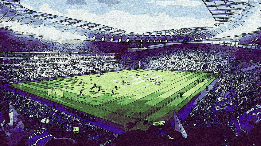 Tottenham-Hotspur-Stadion HD-Hintergrundbild