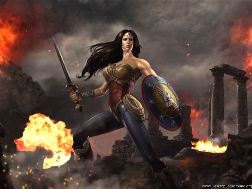 Wonder Woman Injustice Backgrounds @B2T « Wallx Backgrounds HD wallpaper
