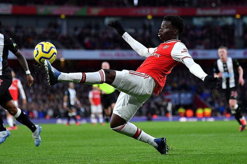 Saka thriving as Arsenal's attacking full, bukayo saka HD wallpaper