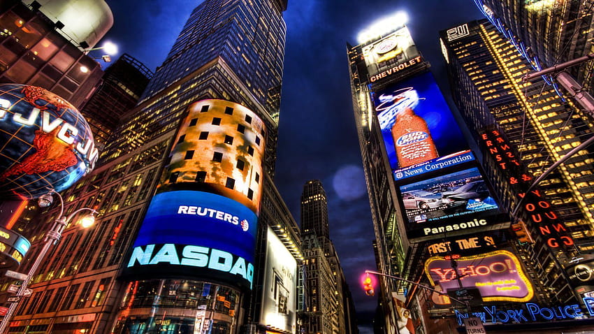 Фондов пазар NASDAQ Ню Йорк HD тапет