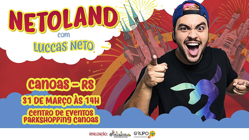 Luccas Neto w „Netoland”, lucas neto Tapeta HD