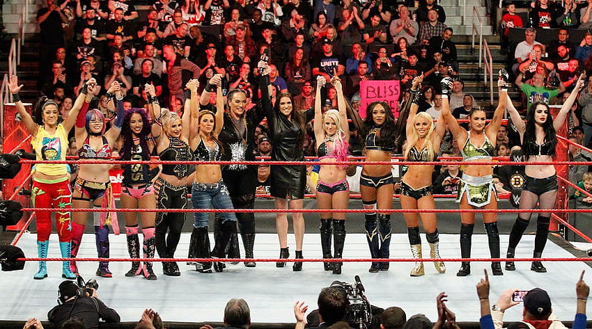 WWE Women's Royal Rumble 2018; Charlotte Flair, Alexa Bliss, Sasha, wwe womens royal rumble logo HD wallpaper
