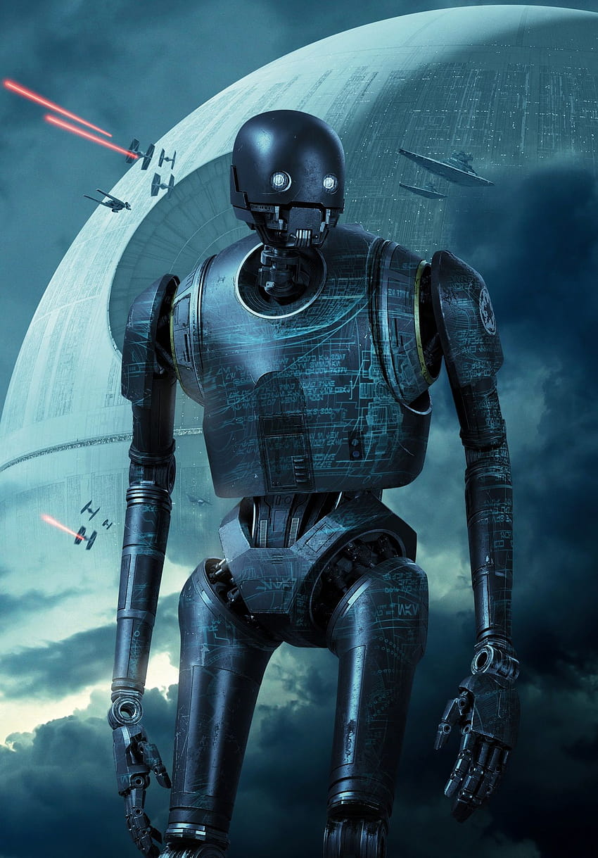 Rogue One: Bir Star Wars Hikayesi Robot K, robot kostümü filmleri HD telefon duvar kağıdı
