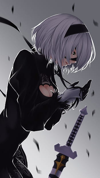 2B NieR:Automata Anime 4K Wallpaper iPhone HD Phone #2700i