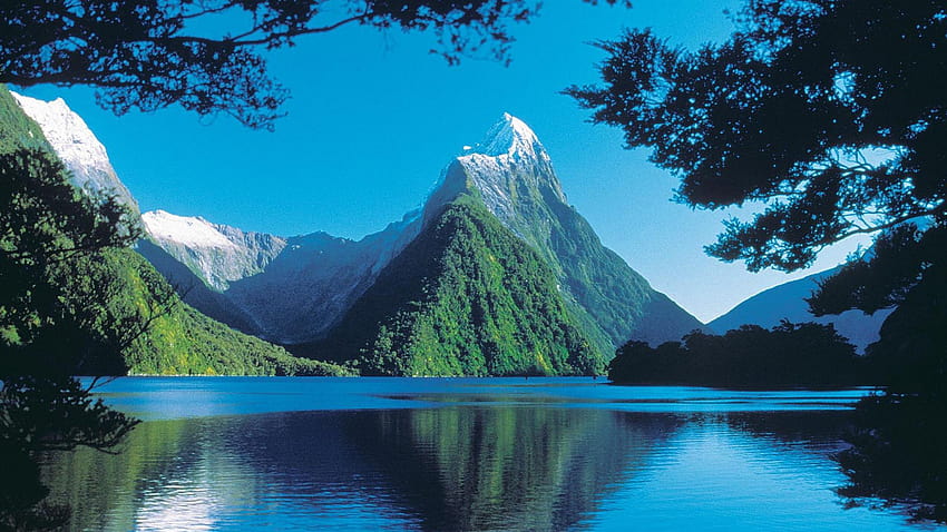 Milford Sound Group, fiordland national park HD wallpaper
