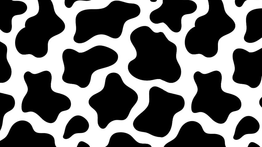 cow print aesthetic HD wallpaper