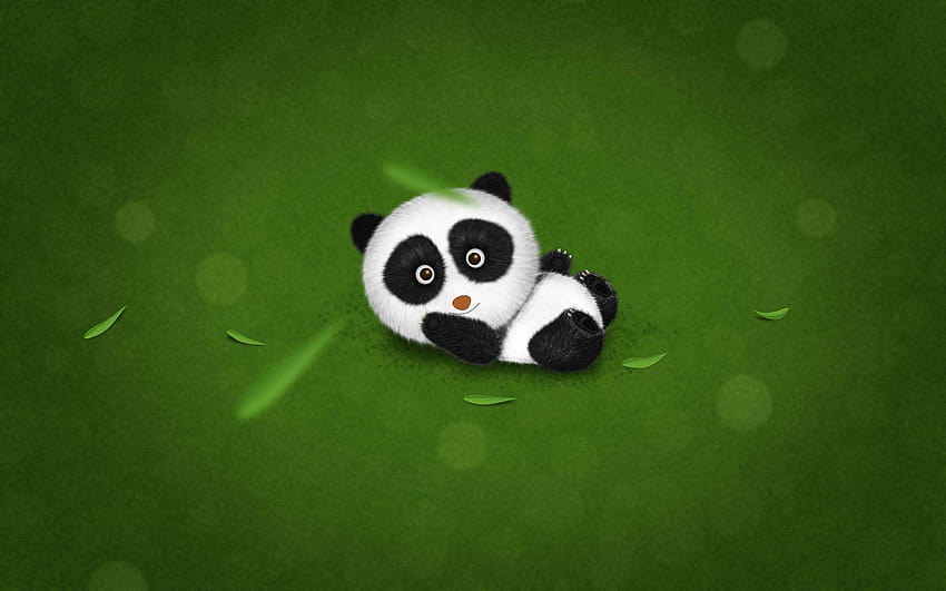 Kawaii Panda, baby panda cartoon HD wallpaper | Pxfuel