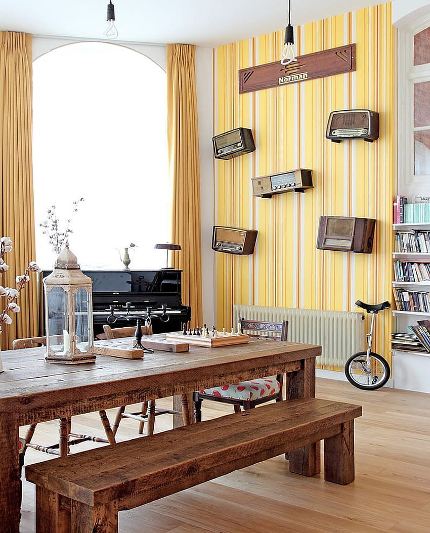 27 Ide Dekorasi Cantik untuk Ruang Makan, desain rumah wallpaper ponsel HD