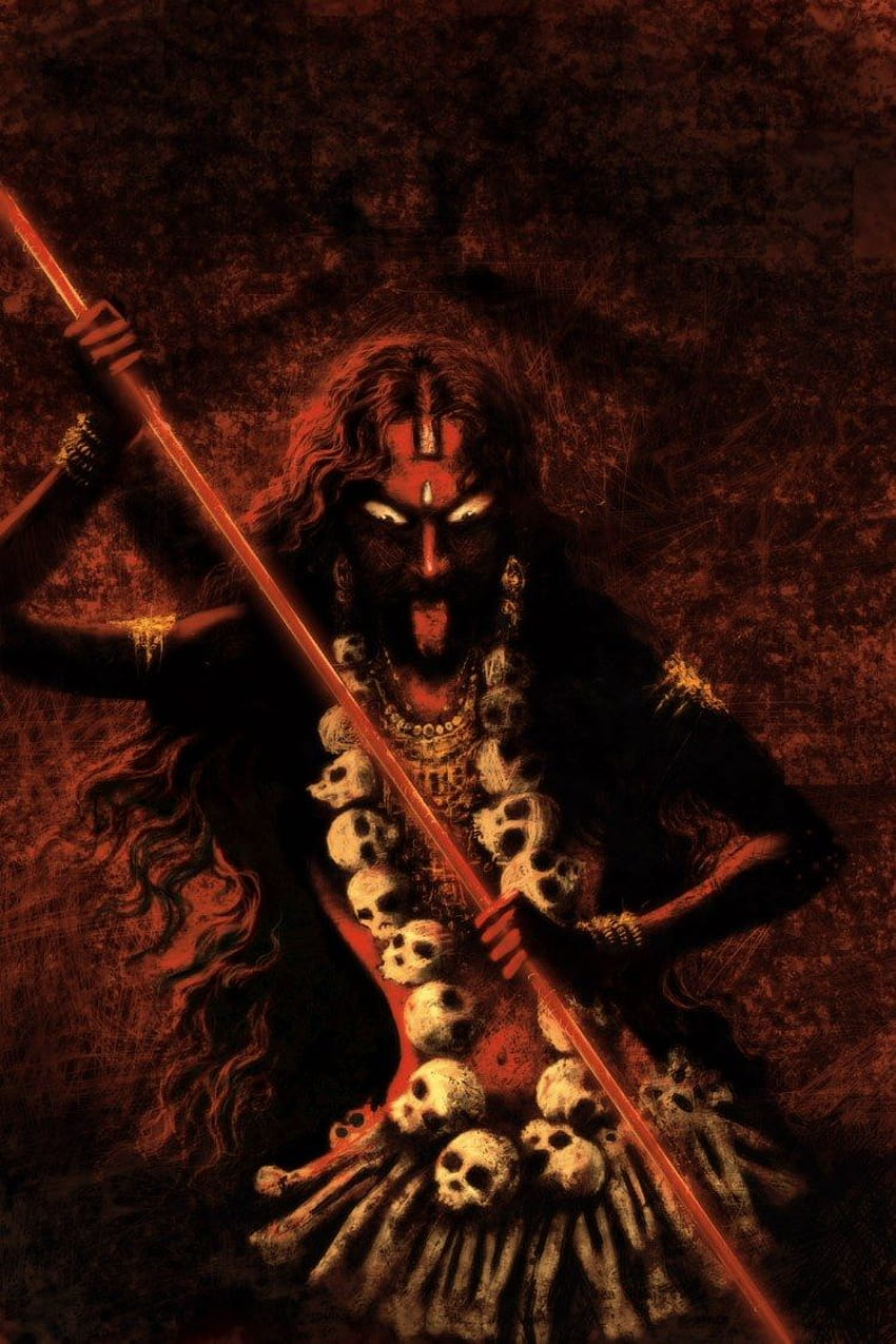Goddess Kali, mahakali HD phone wallpaper