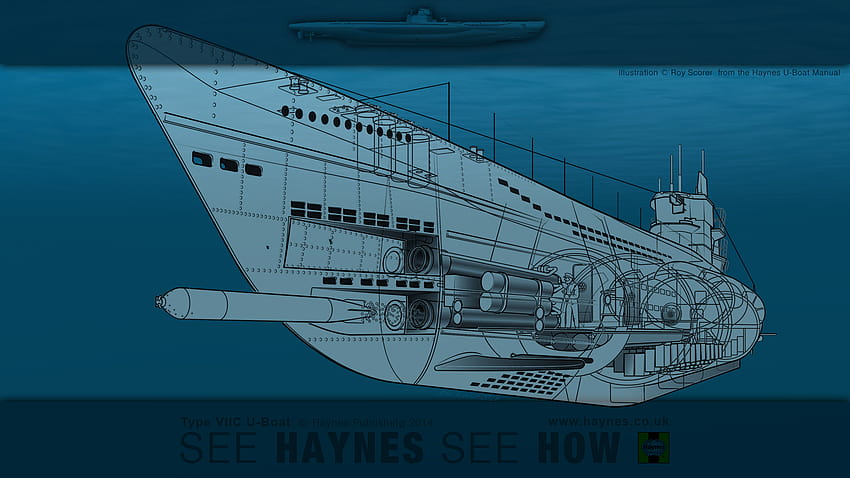 Haynes U Boat Manual [1920x1080] за вашия, мобилен и таблет, uboat HD тапет