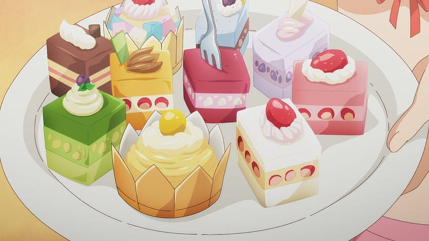 Anime Food w 2020 roku, animowane desery Tapeta HD