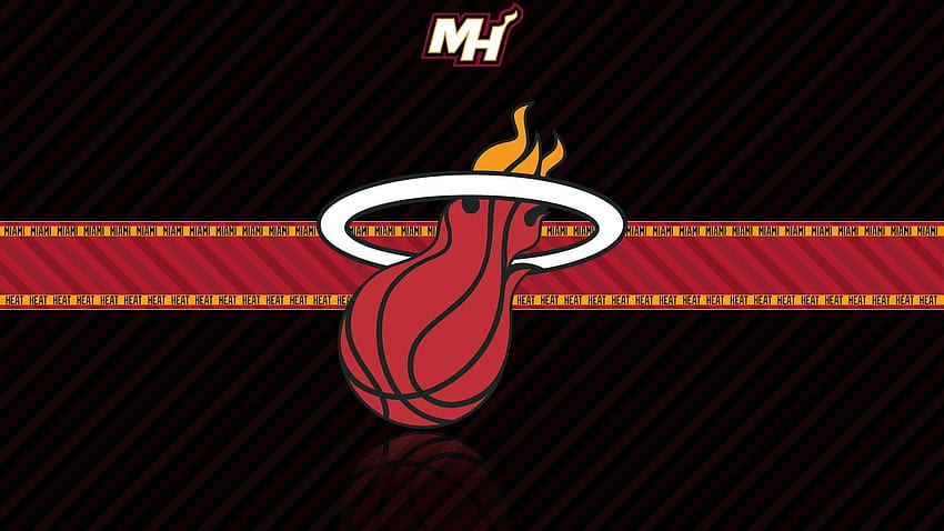 Logo Miami Heat, miami heat nba HD wallpaper