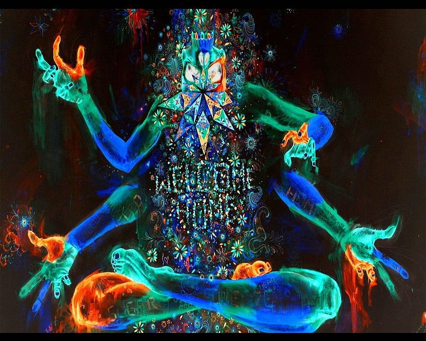 Shiva Trippy, psychedelic shiva HD wallpaper
