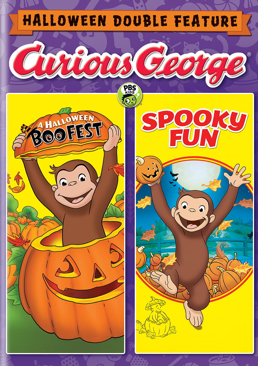 Best Buy: Curious George: Halloween Double Feature A Halloween Boo Fest/Spooky Fun [DVD], curious george a halloween boo fest HD phone wallpaper