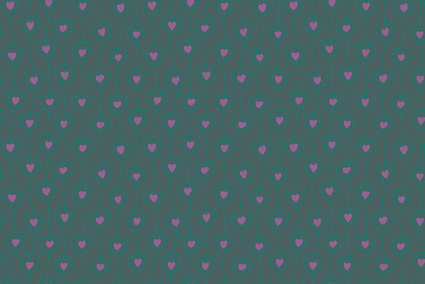 Turquoise hearts HD wallpaper