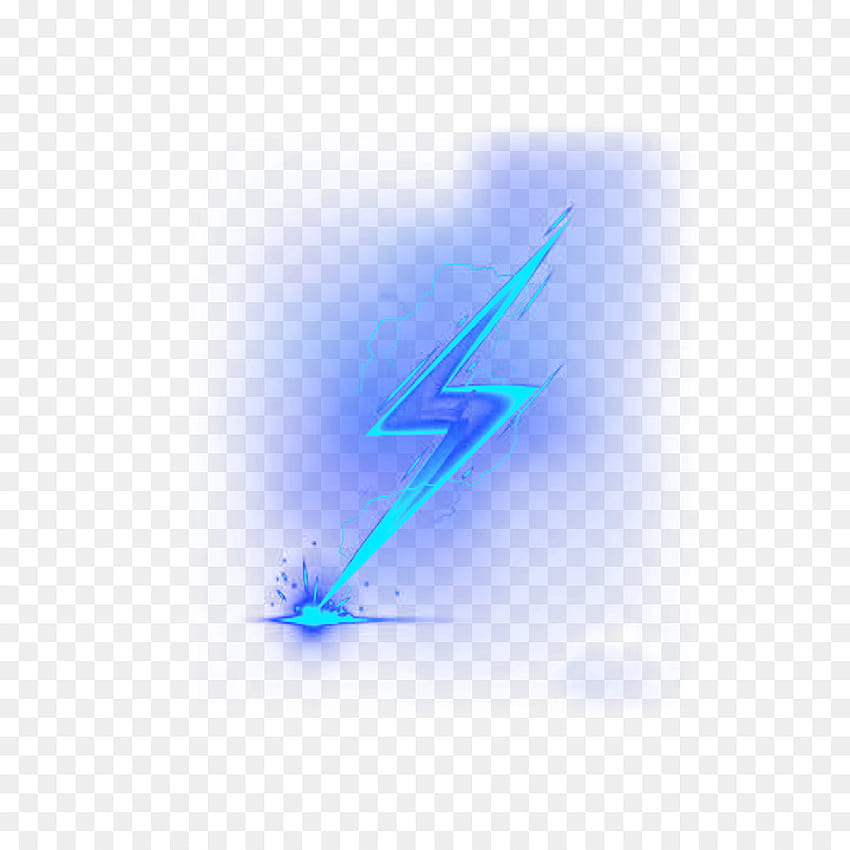 Cartoon, blue lightning bolt HD phone wallpaper