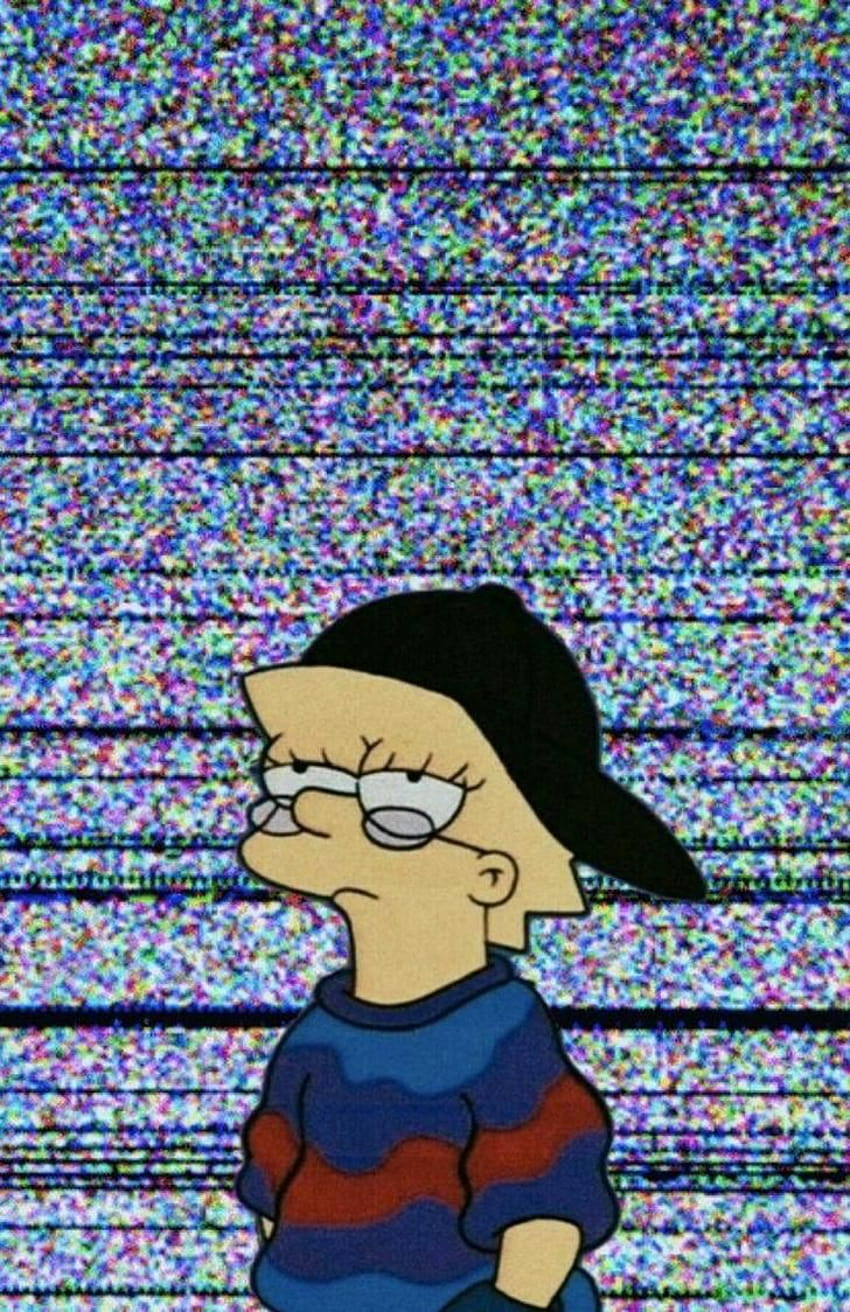 Imgur: The magic of the Internet, simpsons trippy aesthetic HD phone  wallpaper