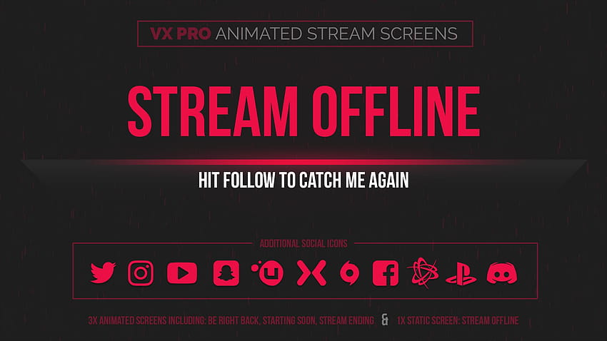 VX Pro, stream ending soon HD wallpaper