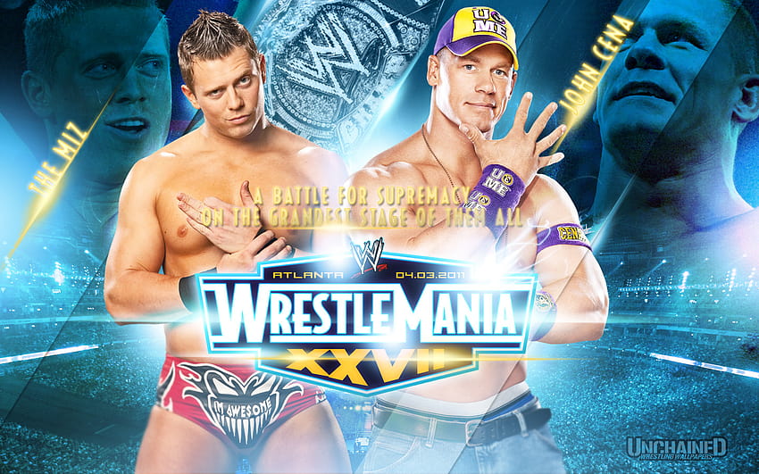WWE Video Rocker: WrestleMania 27 “John Cena vs The Miz”, wwe the miz HD wallpaper