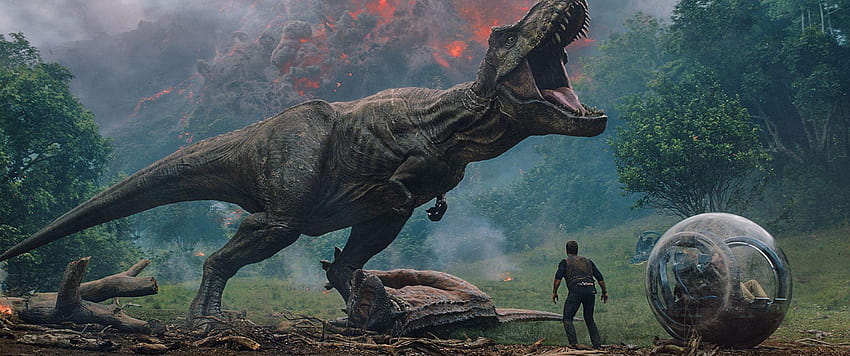Cartaz de Jurassic World 2 fecha o parque; Novo Trailer Amanhã, evolução do mundo jurássico papel de parede HD
