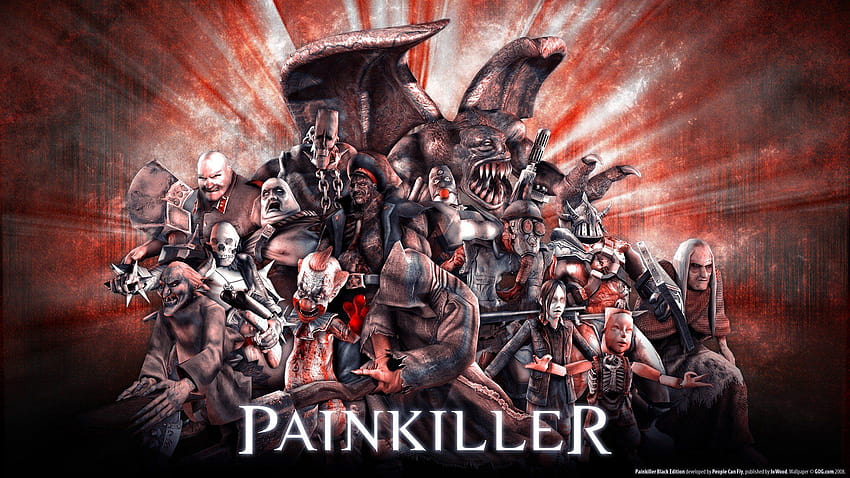 Video games painkiller HD wallpaper