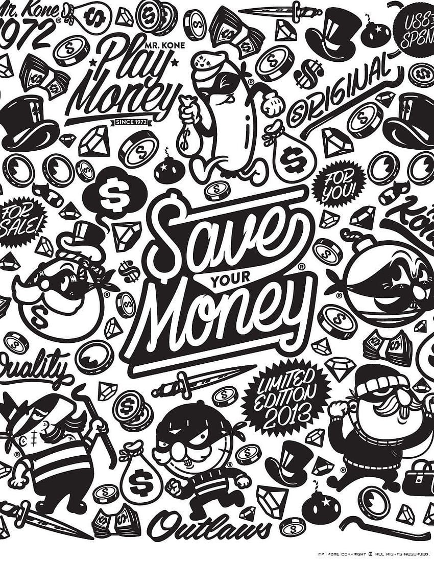 Save Money posted by Zoey Peltier HD phone wallpaper