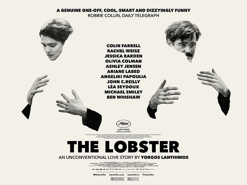 The Lobster Poster 6, le film sur le homard Fond d'écran HD