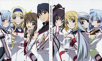 infinite stratos sarashiki kanzashi sarashiki tatenashi megane seifuku, #272044