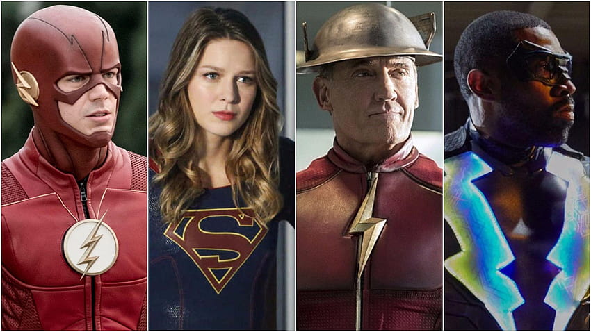 DC TV universe explained – How The Flash, Supergirl, Arrow and, the flash struck by lightning HD wallpaper
