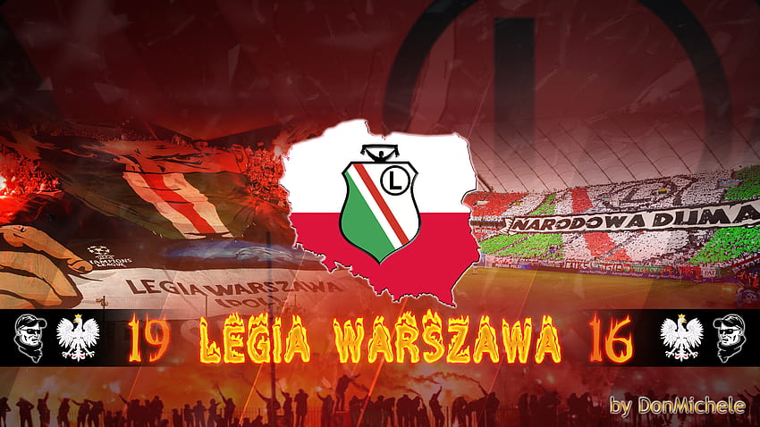 Legia Warschau HD-Hintergrundbild