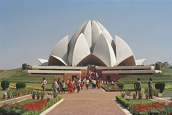 Of lotus temple HD wallpapers | Pxfuel