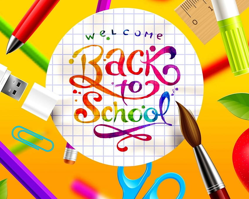 Welcome Back to School Top Welcome Back to [1920x1200] for your , Mobile & Tablet HD wallpaper