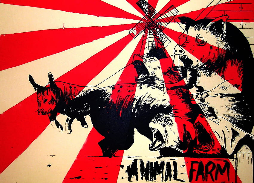 Farm der Tiere ~ George Orwell. – Norden ...northwindsjourney.wordpress HD-Hintergrundbild