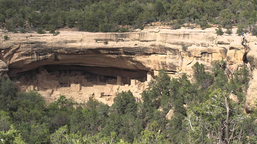 Rumah Tebing Colorado di Mesa Verde, taman nasional mesa verde Wallpaper HD