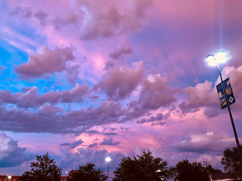 Cotton Candy Skies [Unedited]: Aesthetic, cotton candy aesthetic HD wallpaper