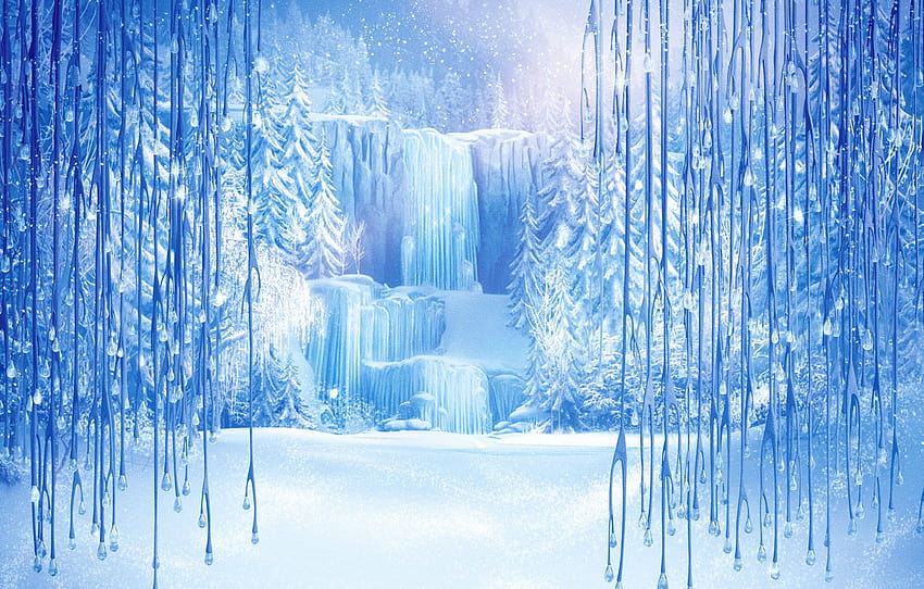 kar kar taneleri buz buz sarkıtları Donmuş ağaç Walt [1332x850] , Mobil ve Tablet, ağaçlar ve buz için HD duvar kağıdı