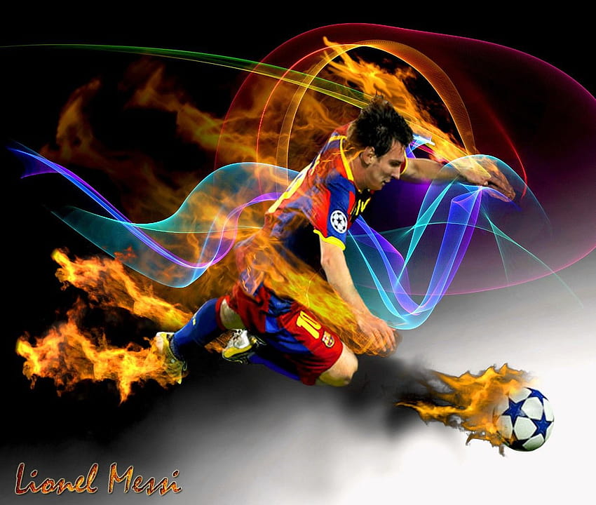 Lionel Messi Shoot Moment Football Full, gracias messi HD wallpaper